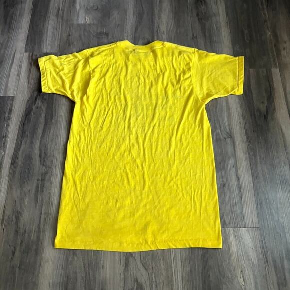 Vintage 1970s Three Mile Island T-Shirt Size S A Little Nukey Never Hurt Anyone - Picture 7 of 7